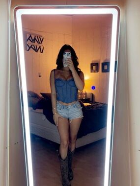 Periwinkle Corset Top